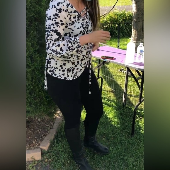 Trendy cow print camisole - Picture 6 of 6